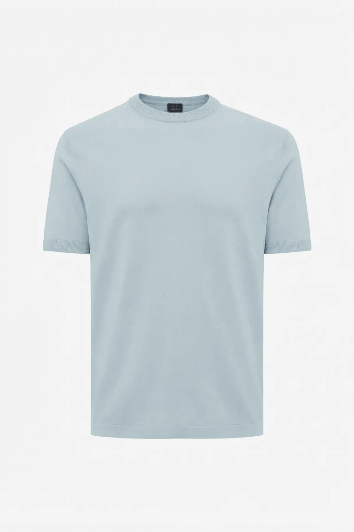 Roundneck T-shirt | Lichtblauw